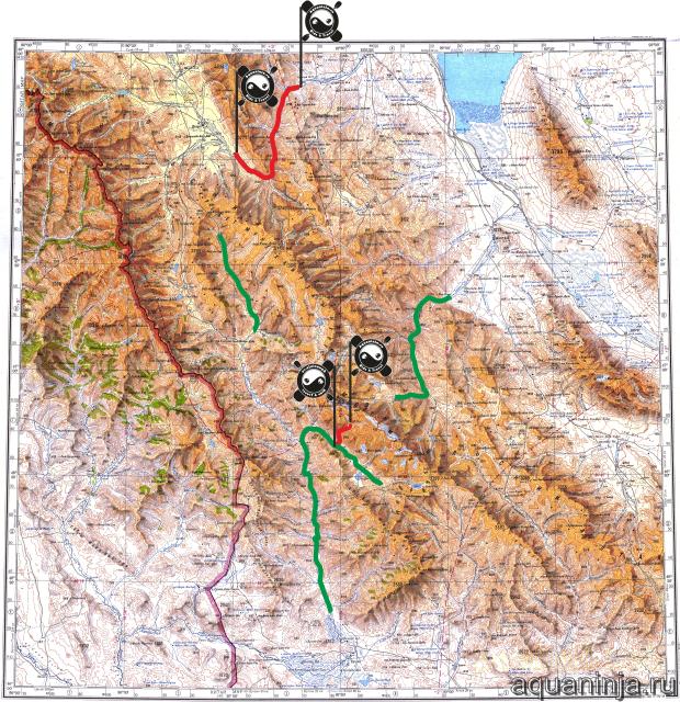 4 Гуртын гол Турган гол Дунд ценхер гол