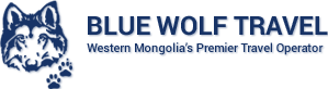 logo blue wolf